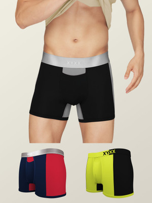 XYXX Men Illuminati Intellisoft Micro Modal Color Blocked Brief