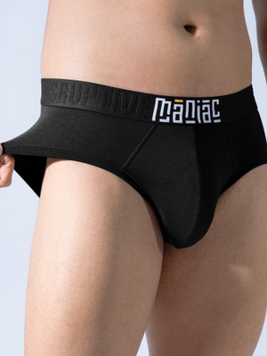 Maniac Men Anti-bacterial pouch Odor-Free Modal Self Design Men Brief Brief