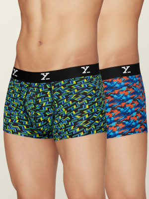 XYXX Men Shuffle Intellisoft Micro Modal Printed Brief