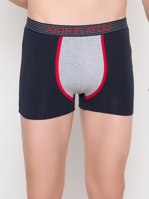 John Players Men Colourblocked Cotton (Grey) Brief