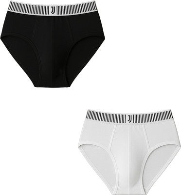 John Players Men Pack of 2 Cotton Solid Brief