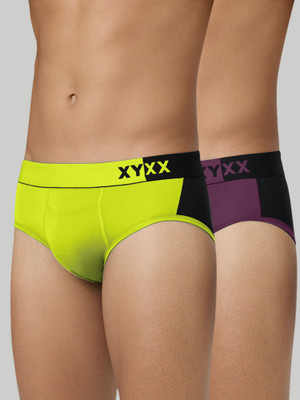 XYXX Men Dualist Intellisoft Micro Modal Color Blocked Brief