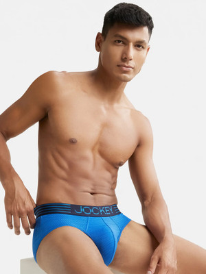 JOCKEY Men MM04 Breathable Microfiber Mesh with StayDry Tech Active Wear Brief