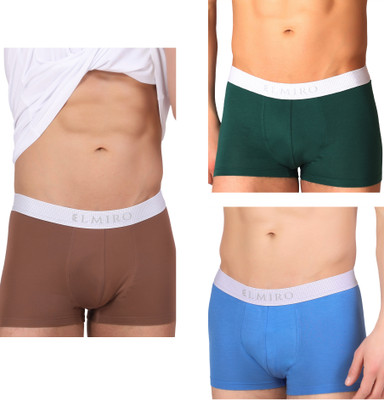ELMIRO Men Men's Underwear Intimo-Tech Antimicrobial Micro Modal Dynamic Trunk-PO-3 Brief