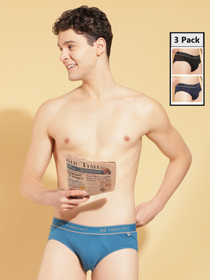 Force NXT Men Pack of 3 Super Combed Cotton Brief