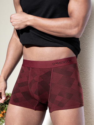 Damensch Men Deo-Soft Micro Modal Maroon Brief