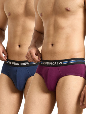 Modern Crew Men CoolSense Flexi Stretch Combed Cotton Brief