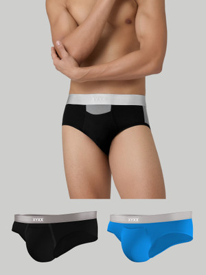 XYXX Men Illuminati Intellisoft Micro Modal Color Blocked Brief