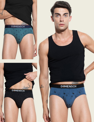 Damensch Men Deo-Cotton Deodorizing V Shape Brief