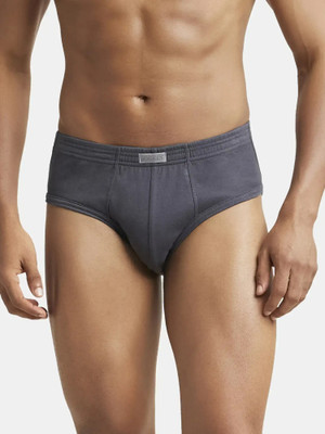 JOCKEY Men 1009 Super Combed Cotton Rib with StayFresh Tech Brief