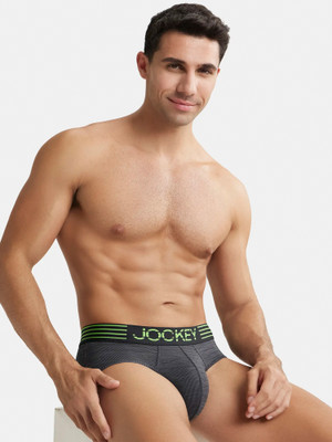 JOCKEY Men MM04 Breathable Microfiber Mesh with StayDry Tech Brief