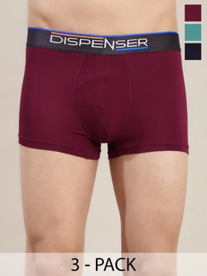 DISPENSER Men Soft and Comfortable Nylon elastic Belt Brief
