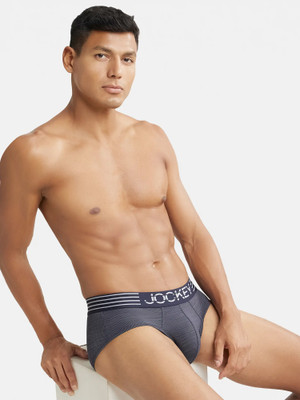 JOCKEY Men MM04 Breathable Microfiber Mesh with StayDry Tech Brief