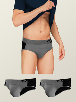 XYXX Men Dualist Intellisoft Micro Modal Color Blocked Brief
