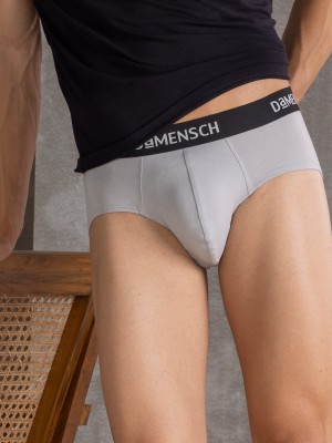 Damensch Men Feel Mint Cotton Stretch Grey Brief