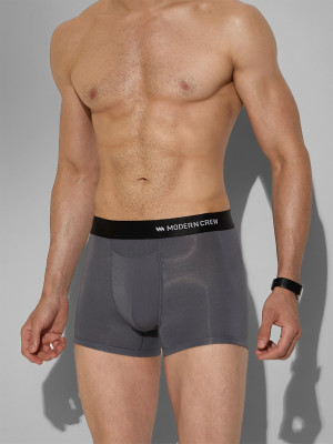 Modern Crew Men Ultrasoft Micromodal Solid Short Underwear Trunk Brief