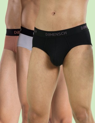 Damensch Men Combed Cotton Stretch V Shape Brief