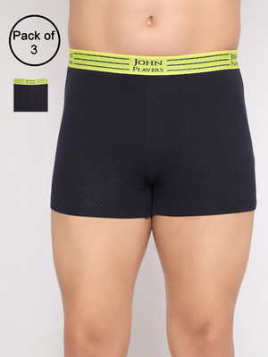 John Players Men Pack of 2 Cotton Navy Comfort Fit Brief