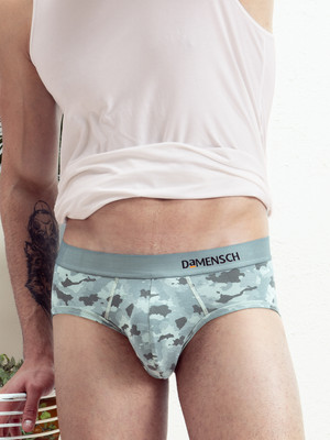 Damensch Men Deo-Soft Micro Modal Green Brief