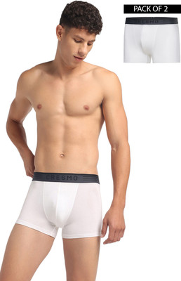 CRESMO Men Regular Fit Micro Modal Multi Trunk Pack Of 2 Brief