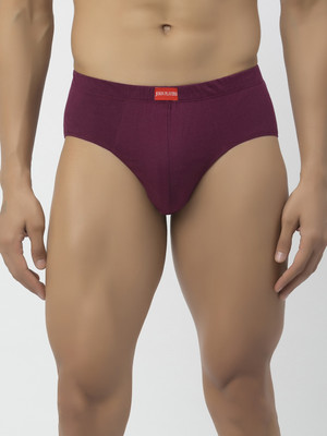 John Players Men Contoured Crotch Cotton Fabric (Purple) Brief