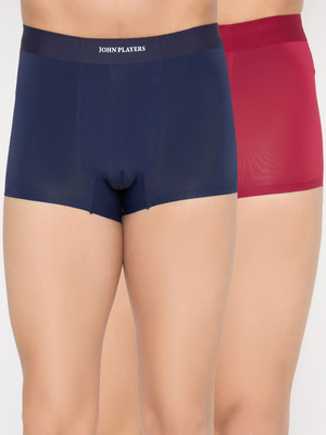 John Players Men Pack of 2 Solid Bonded Seamless Brief