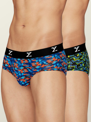XYXX Men Shuffle Intellisoft Micro Modal Printed Brief