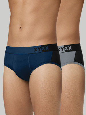 XYXX Men Dualist Intellisoft Micro Modal Color Blocked Brief