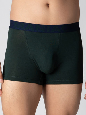 Maniac Men Anti-Pilling Odour-free cotton Men Trunk Solid Men Trunk Brief