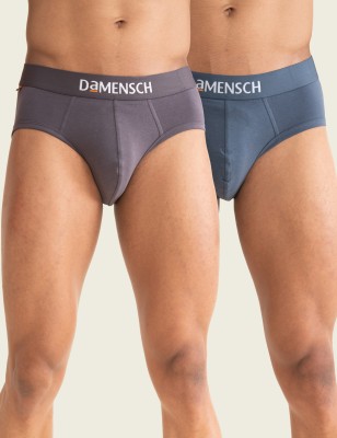 Damensch Men Combed Cotton Stretch Anti-Bacterial Brief