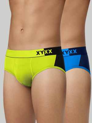 XYXX Men Dualist Intellisoft Micro Modal Color Blocked Brief