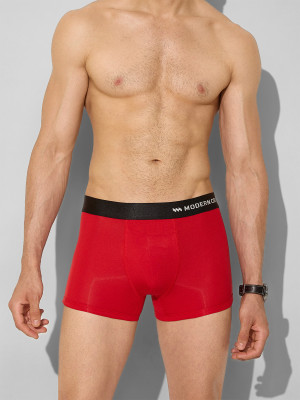 Modern Crew Men Ultrasoft Micromodal Solid Short Underwear Trunk Brief