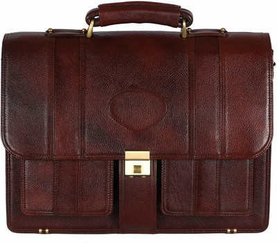 RICHSIGN Men Brown Messenger Bag