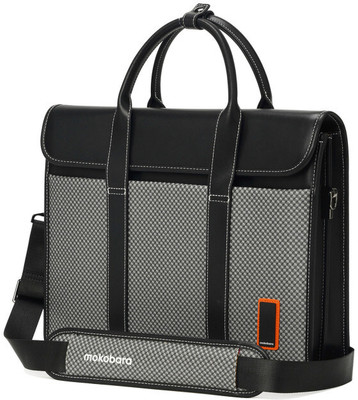 Mokobara The FNO Briefcase Small Briefcase - For Men & Women(Grey)