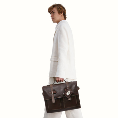HIDESIGN TIMBUKTOO 05 Large Briefcase - For Men(Brown)