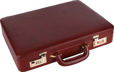 Hammonds Flycatcher Genuine Leather Medium Briefcase - For Men(BROWN 1)