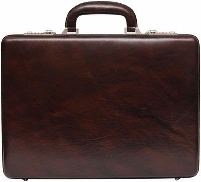 C Comfort Pure Leather Briefcases Come Office Bag, (BROWN) Large Briefcase - For Men & Women(Brown)