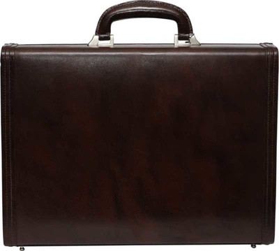 C Comfort Genuine Leather Office Bag Medium Briefcase - For Men(Brown)