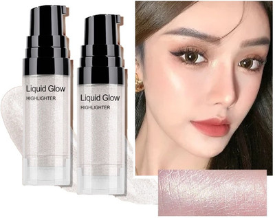 tanvi27 Liquid Pearl Liquid Highlighter For Face makeup Highlighter(Pearl White)