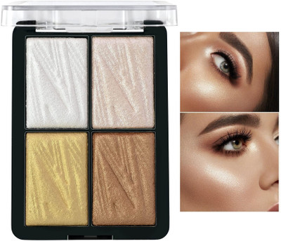 REIMICHI Ultra Blendable & Long Lasting Blinding Glow Highlighter Face palette(MULTI SHADES)
