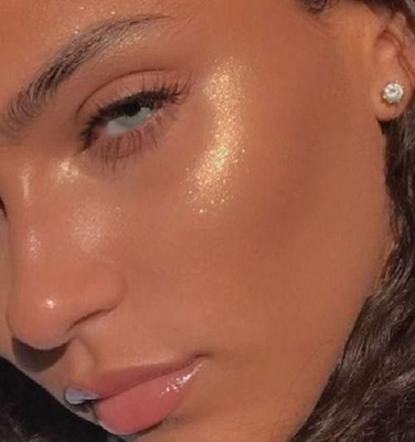 ADJD GOLD HD GLOW HIGHLIGHTER Highlighter(GOLD)