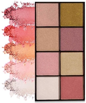 MYEONG Highlighter Makeup Lightweight Palette Highlighter(Multi Shade)