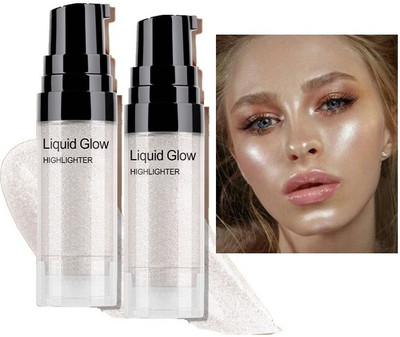 tanvi27 Pearl Liquid Highlighter For Face makeup Highlighter(Pearl White)
