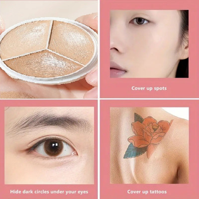 AFARAXIA Waterproof and Sweatproof Concealer for men and women(MULTICOLOR)