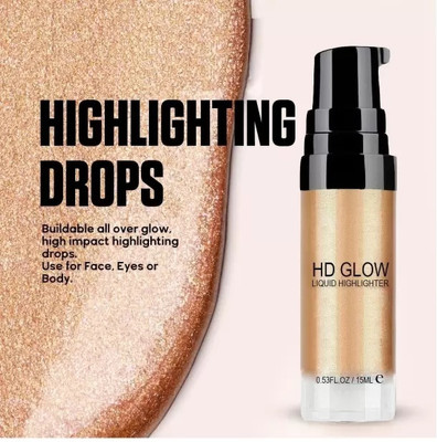 GABBU Face Makeup Illuminating With Dewy Finish  Highlighter(gold)