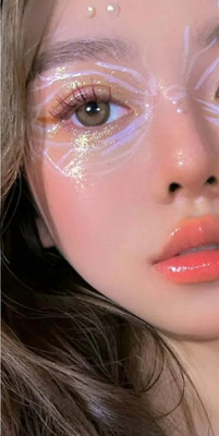 tanvi27 Waterproof Lasting Shiny Brighten Face High Gloss Silver combo Highlighter(Pearl White)