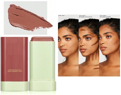 Jiwoo CREAMY BRONZER AND BLUSHER STICK(BROWN)