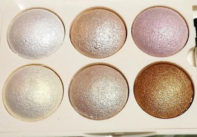 Emijun 6 Colours Highlighter Palette, Cheek Highlights And Blushers(Multi Color)