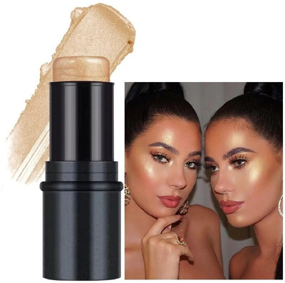 Jiwoo Face Make up Silky And Smooth Highlight Stick  Highlighter(GOLD)
