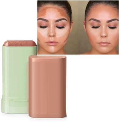AFARAXIA Lightweight Multi-Stick for Face Eyes & Lip Longlasting 3in1 Multi-Use(brown)